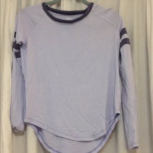 A loose long-sleeved t-shirt